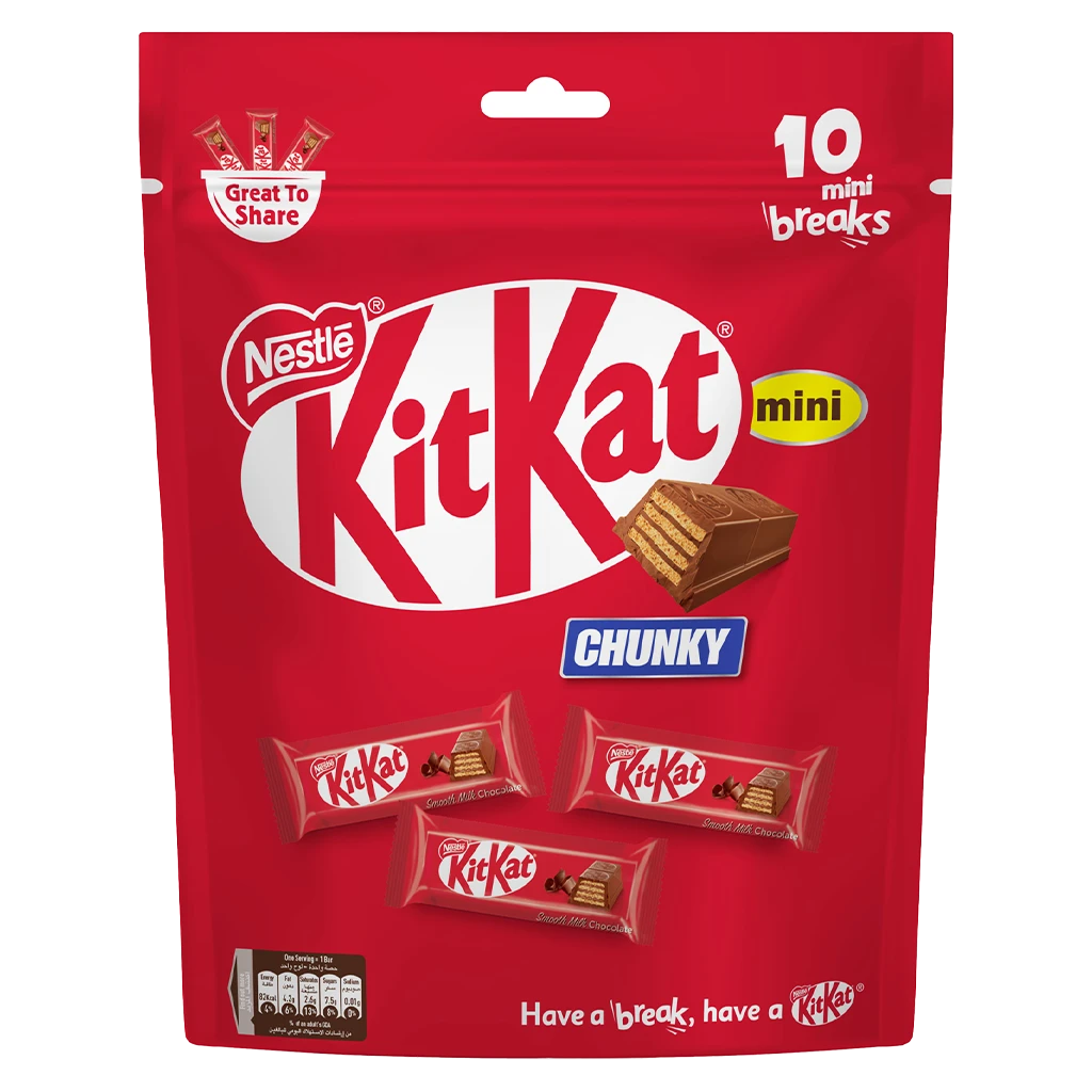 Kitkat Chunky Chocolate Wafer Minis 160 gm