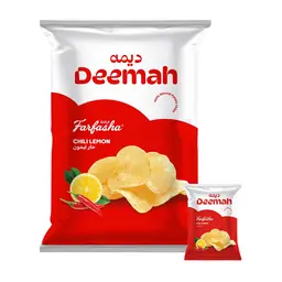 ديمة فرفشة بطاطس حار وليمون 12 حبة 21 جم