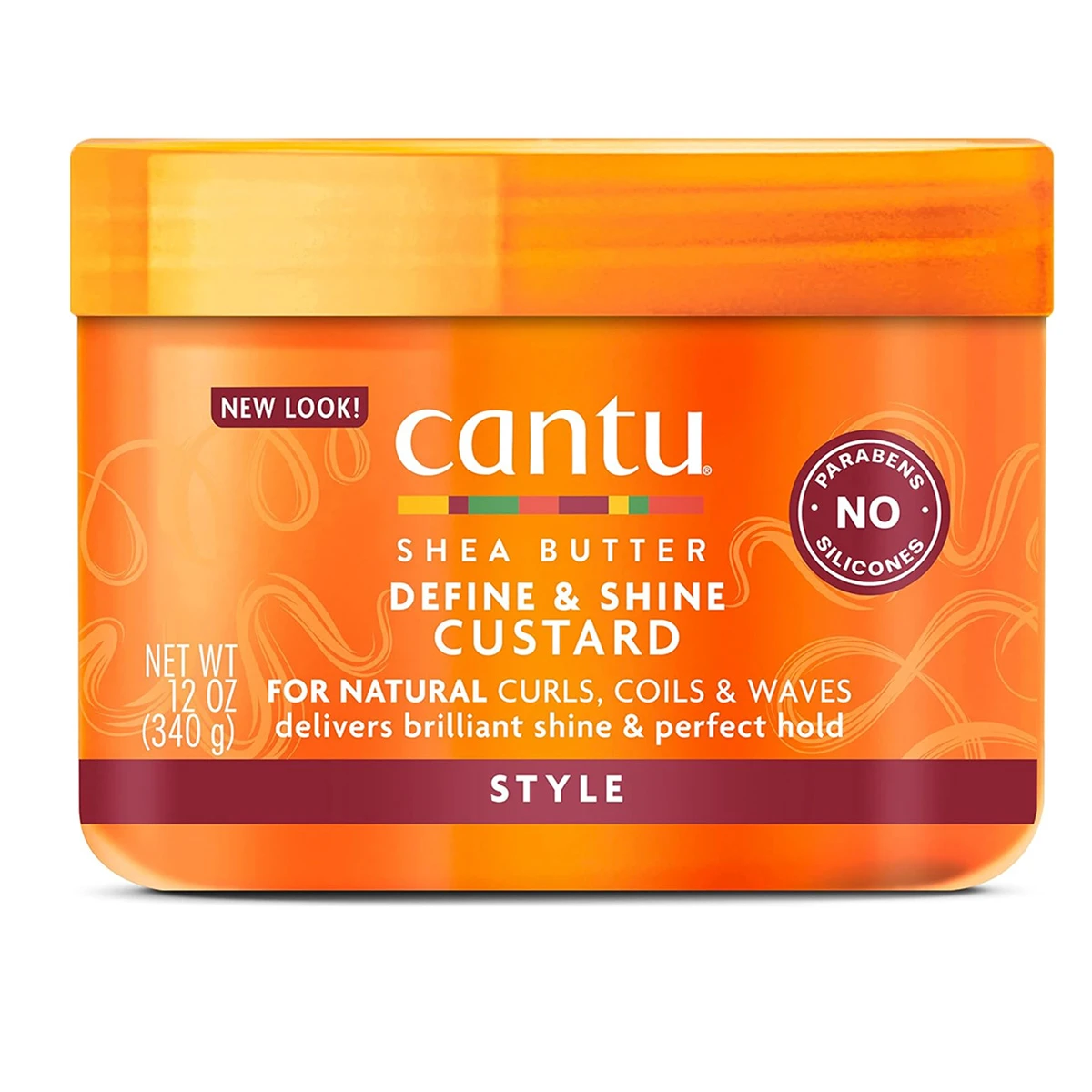 Cantu Shea Butter for Natural Hair Define Shine Custard 340 gm