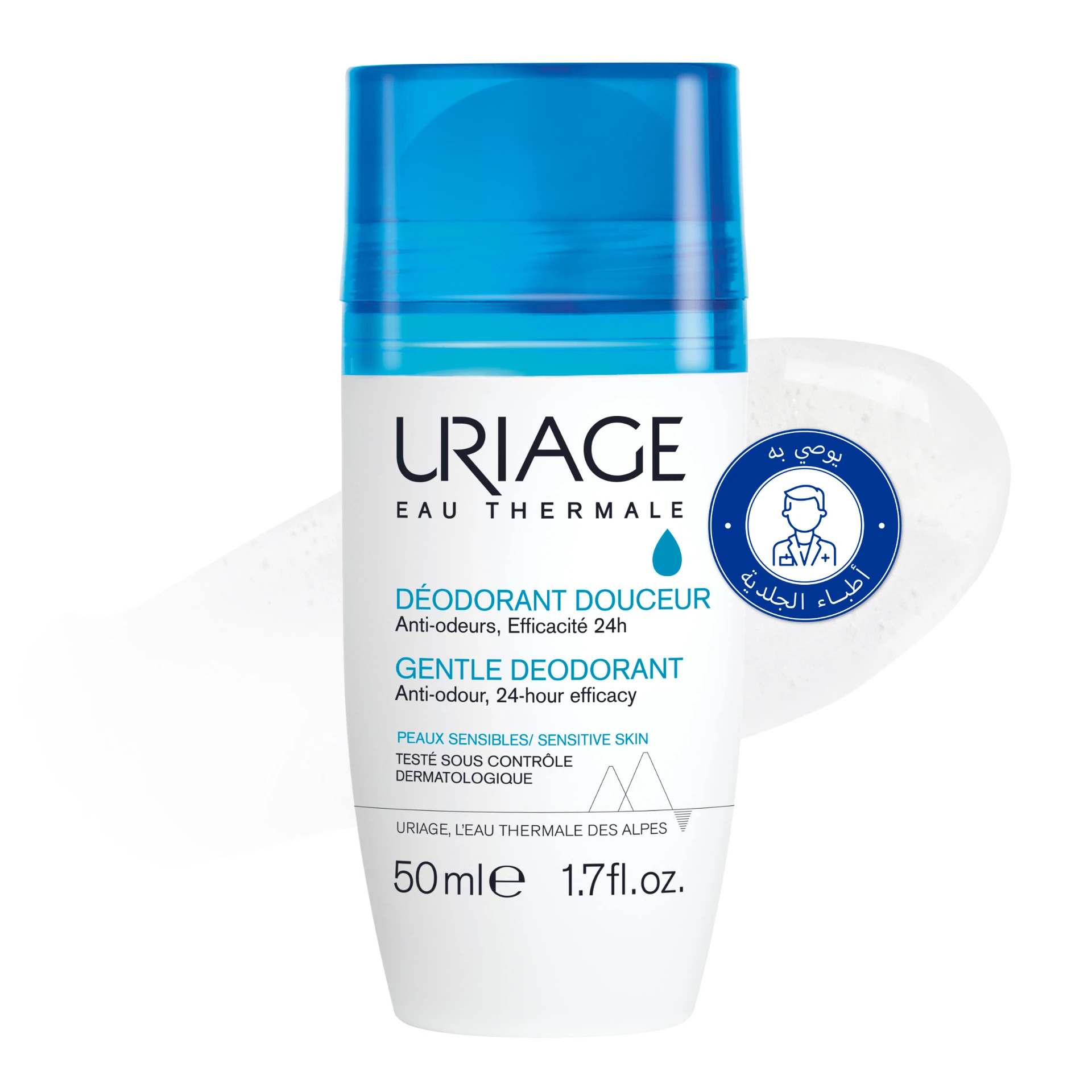 Uriage Deodorant Douceur Roll On For Normal Sweating 50 ml