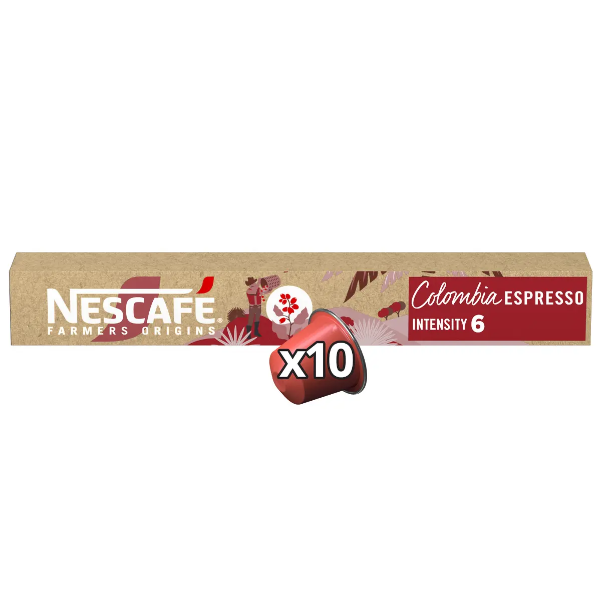 Nescafe Farmers Origins Colombia Espresso 10 Capsules 44 gm - view 1