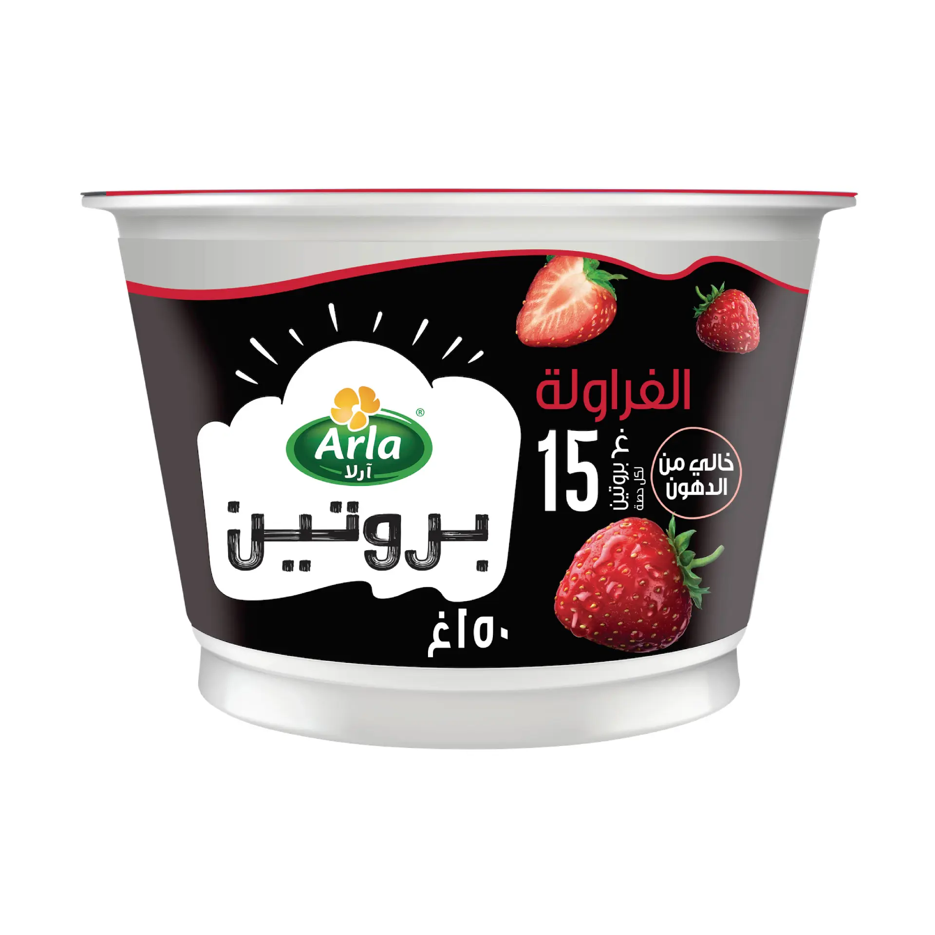Arla Protein Yogurt with Strawberry Flavor 150 gm - view 1