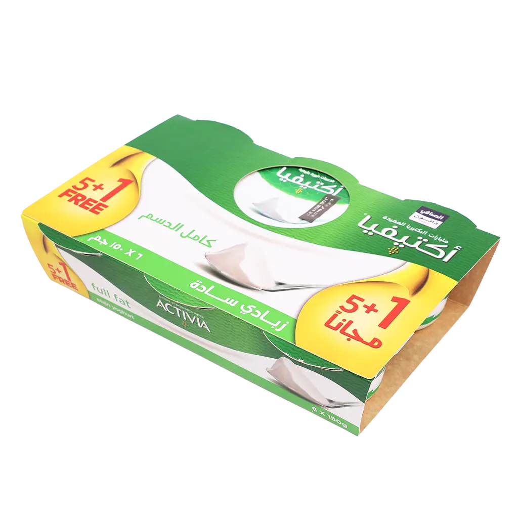 Activia Yoghurt Full Fat 6 pcs 150 gm - view 1