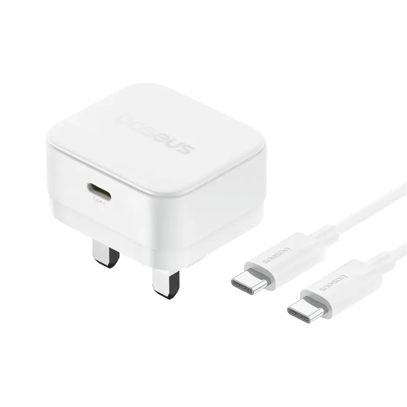 Baseus Palm Fast Charger 1C20Wuk Moon White  Pd Charging  Mini Size - view 4