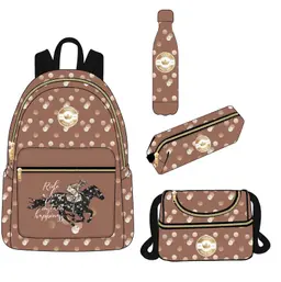 Tooly Backpack 17 inch  set of 4 In 1
