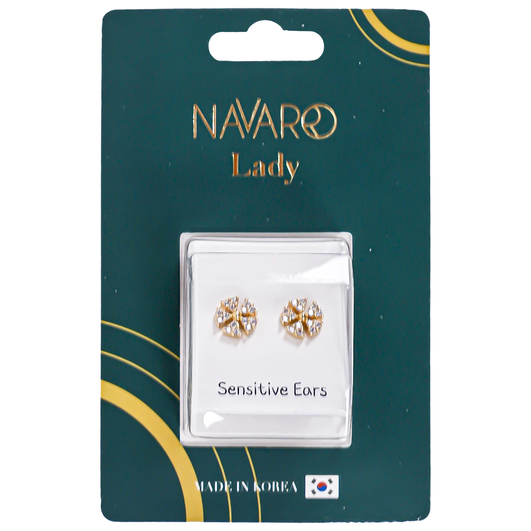 Navaro Elegant Medical Earrings Designed For Woman Gold G032