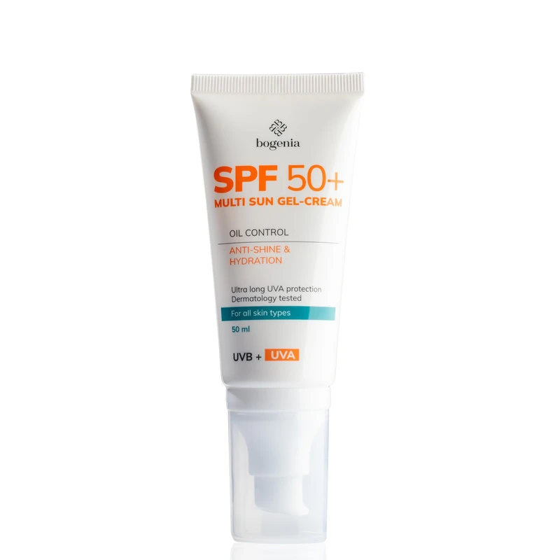 بوغينيا واقي شمس مالتي سن جل كريم spf+50 50 مل