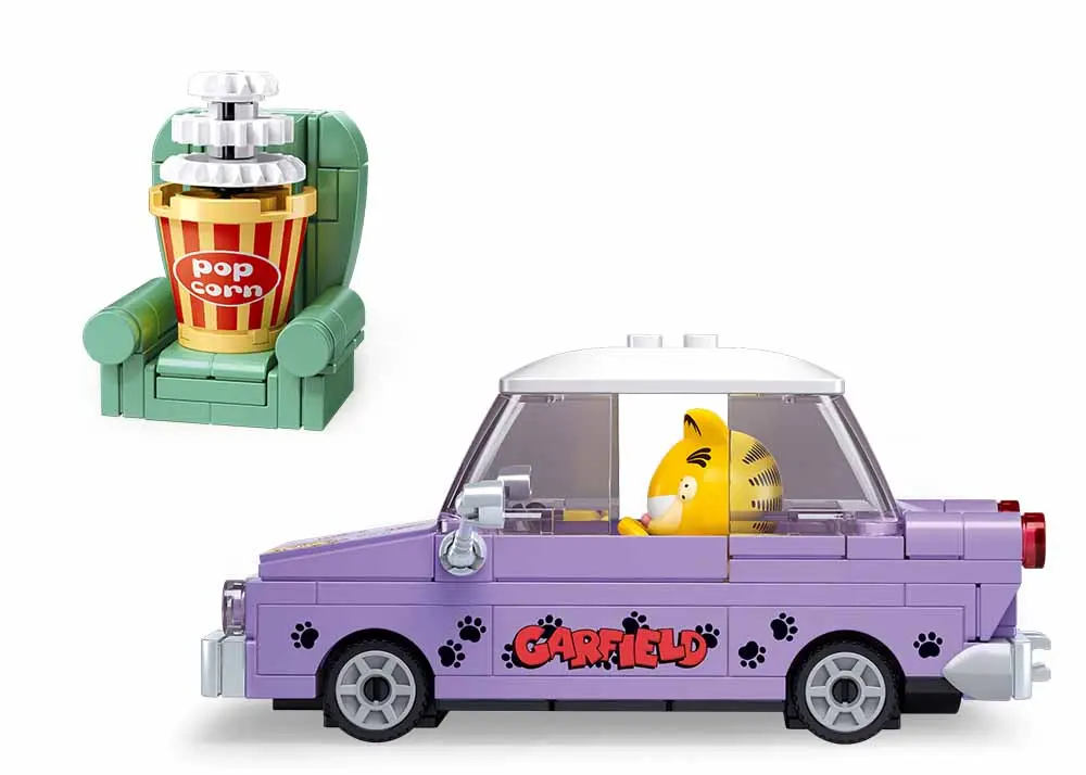 Sluban Garfield Car 218 pcs - view 3