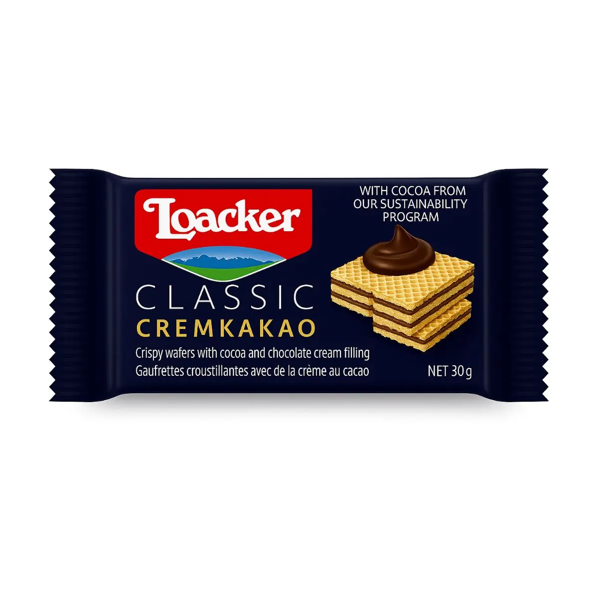 Loacker Classic Cream Kakao 30 gm - view 1
