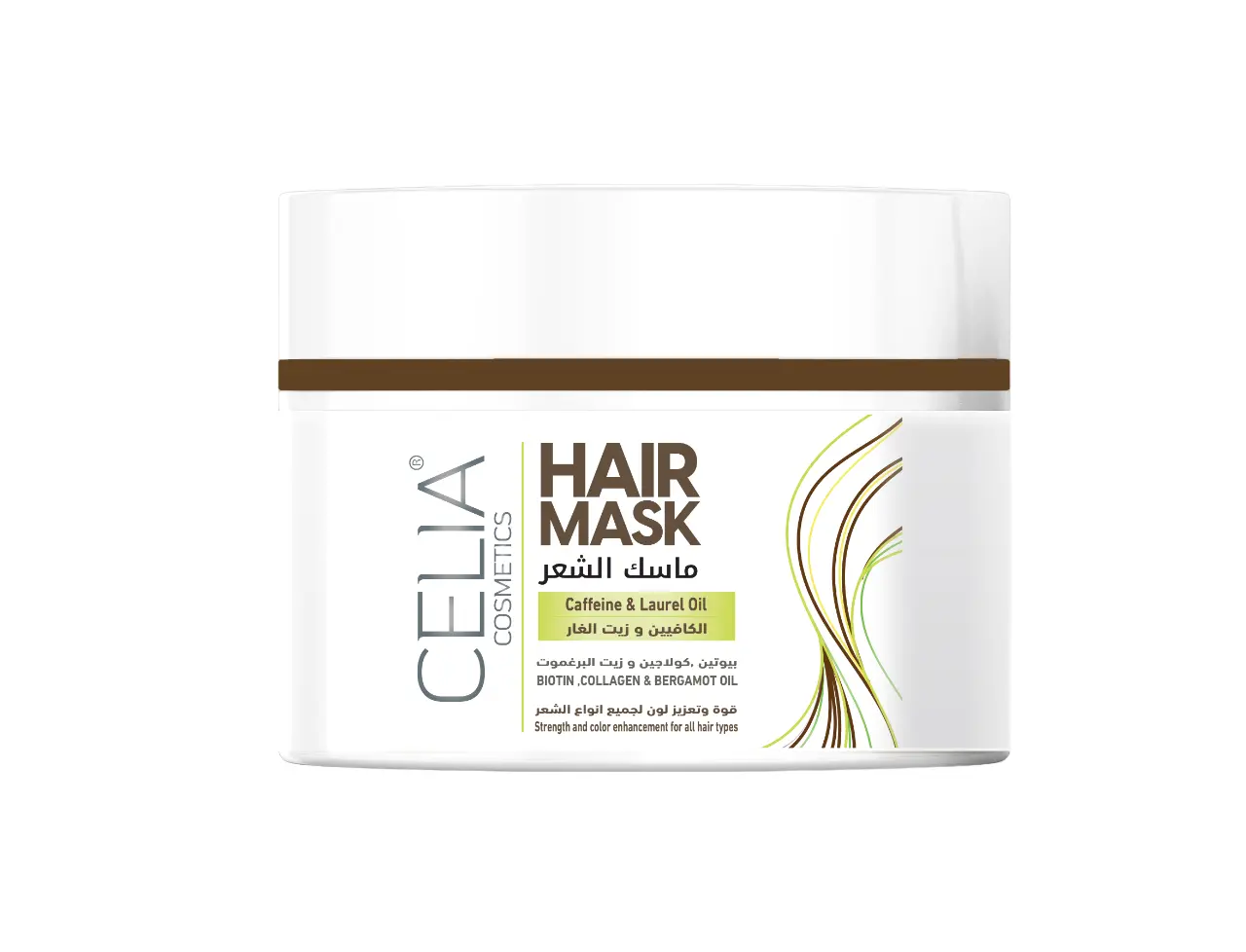 Celia Caffine and Laurel Oil Hair Mask 500 ml - view 1