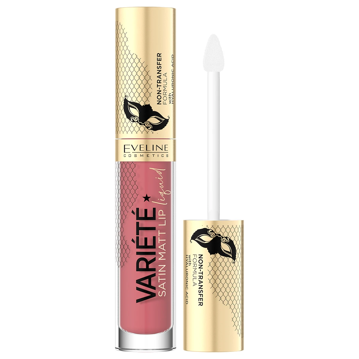 Eveline Variete Satin Mat Lip Liquid No 05 Peach Mousse