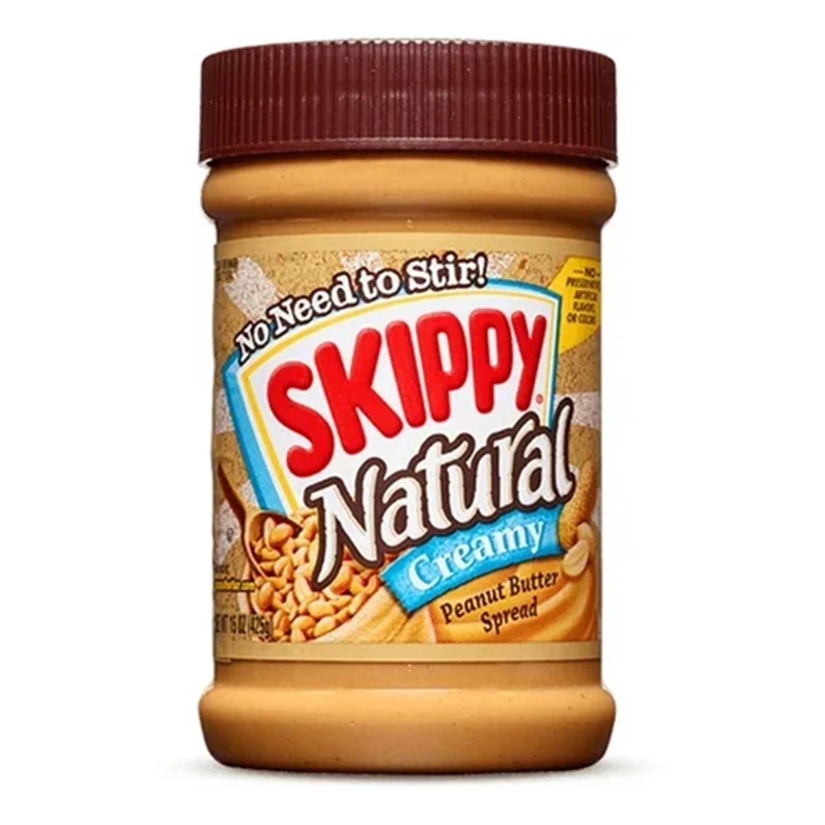 Skippy Natural Creamy Peanut Butter 425 gm