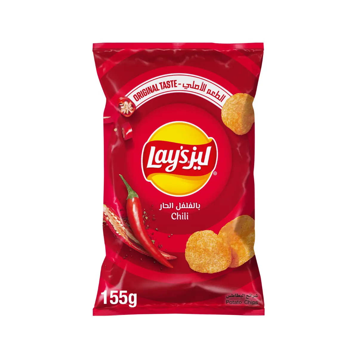 Lays Chilli Chips 155 gm - view 2
