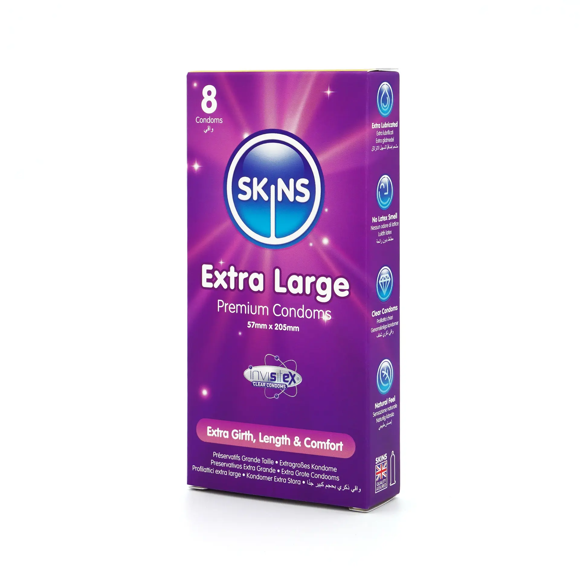 Skins Condom Extra Large 8 Pack - view 3