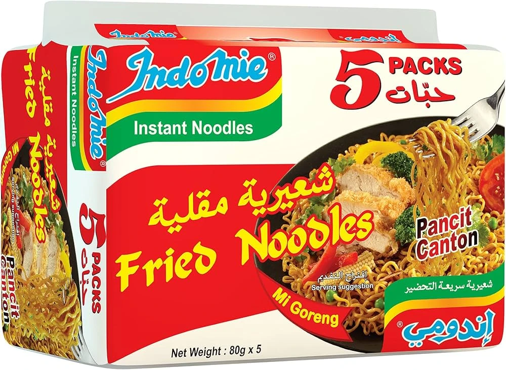 Indomie Noodle Fried Noodle Pack 5 pcs 80 gm