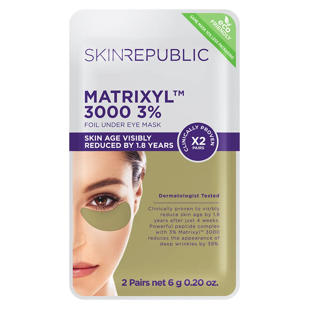 Skin Republic Matrixyl 3000 3% Under Eye Mask Patch 2 Pairs - view 3