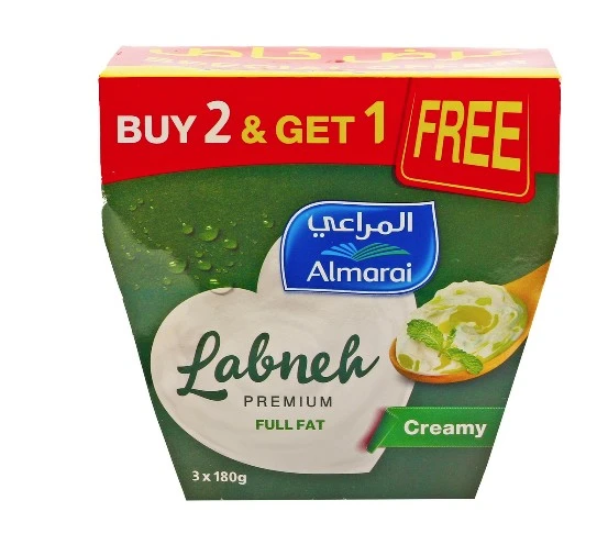 Almarai Labneh Premium 180Gm 2+1