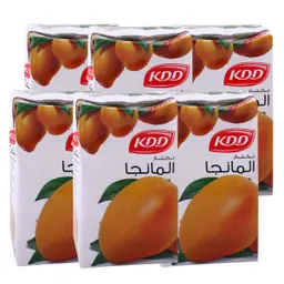 عصير مانجو كي دي دي 6×250 مل