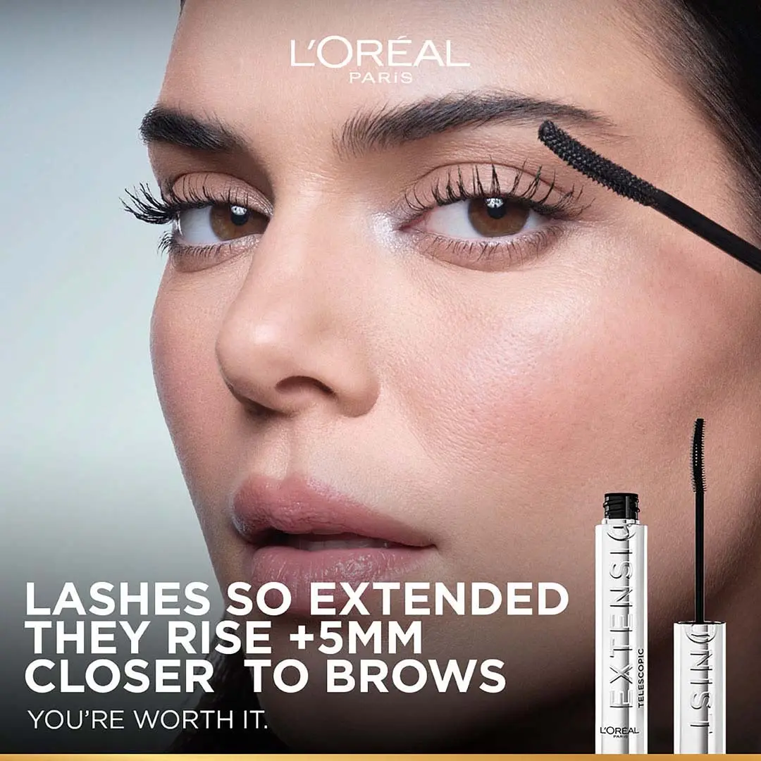 L'Oreal Paris Telescopic Extensionist Mascara Black - view 3