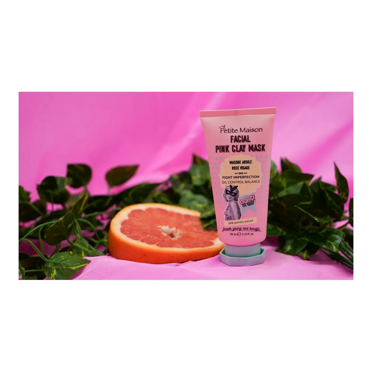 Petite Maison Facial Pink Clay Mask 80ml - view 6
