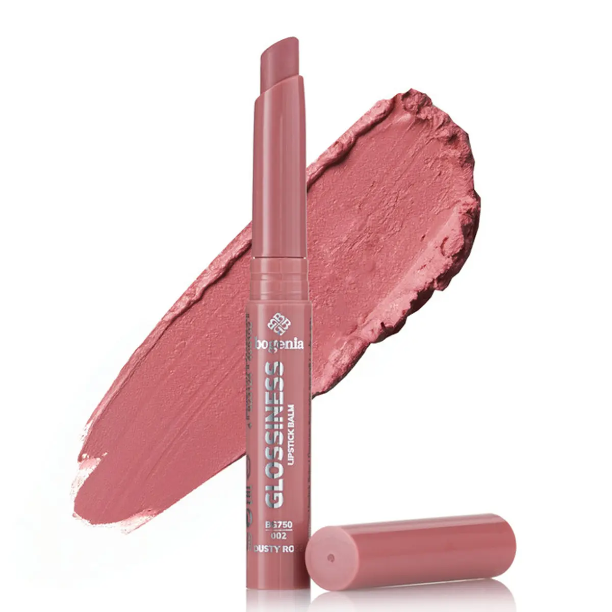 Bogenia Glossiness Lipstick Balm Dusty Rose 002 - view 1