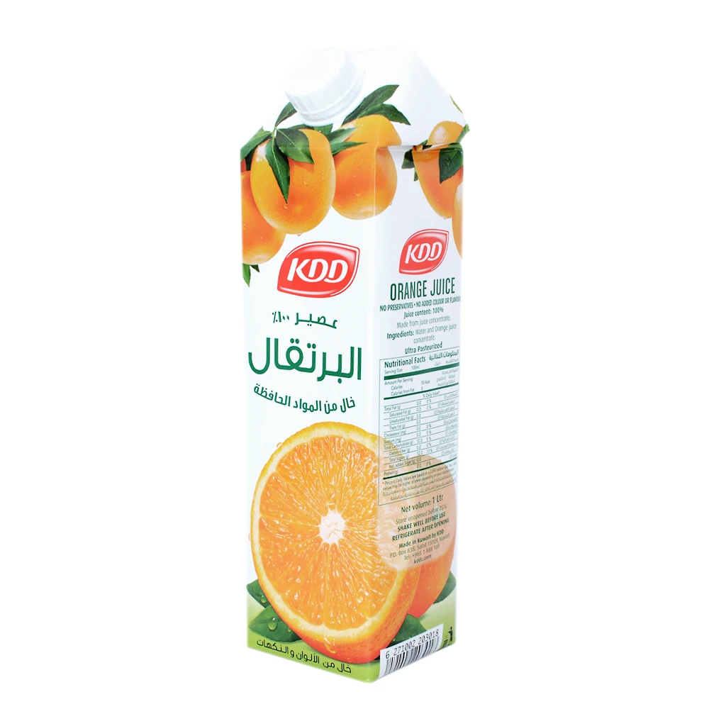 Kdd Orange Juice 1 litre
