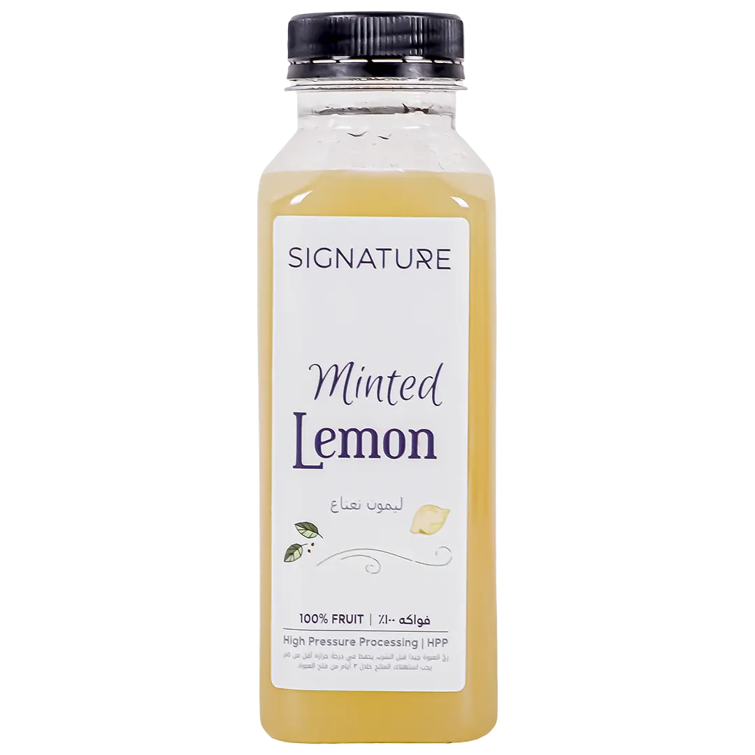 Signature Fresh Juice Lemon Mint 330 Ml - view 3