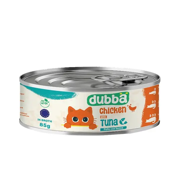 Dubba Cat Wet Food Chicken With Tuna In Broth 85 gm - view 1