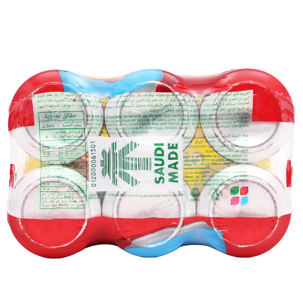 Lipton Ice Tea Red Fruits Zero 6 pcs 320 ml - view 10