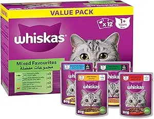 Whiskas Chicken/Beef In Gravy 80 Gm 10+2Free - view 1