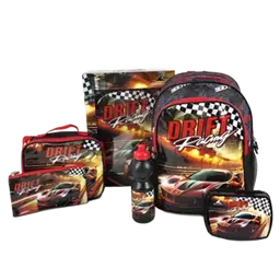 Royal Falcon 5 In 1 Drift 16" Backpack 5 Pcs