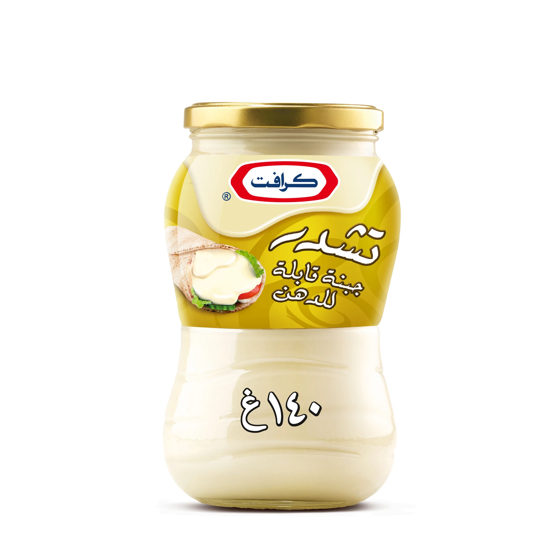 Kraft Spreadable Cheddar Cheese 140 gm