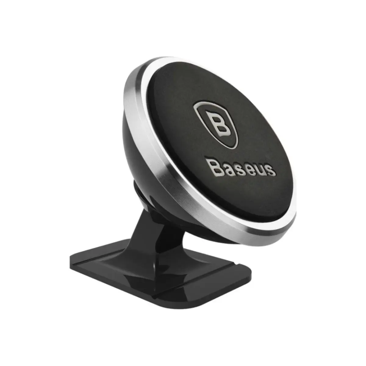  Baseus  360 adjustable magnetic phone mount silver - view 1