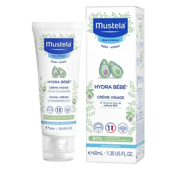 Mustela Hydra Baby Facial Cream 40 ml - view 3