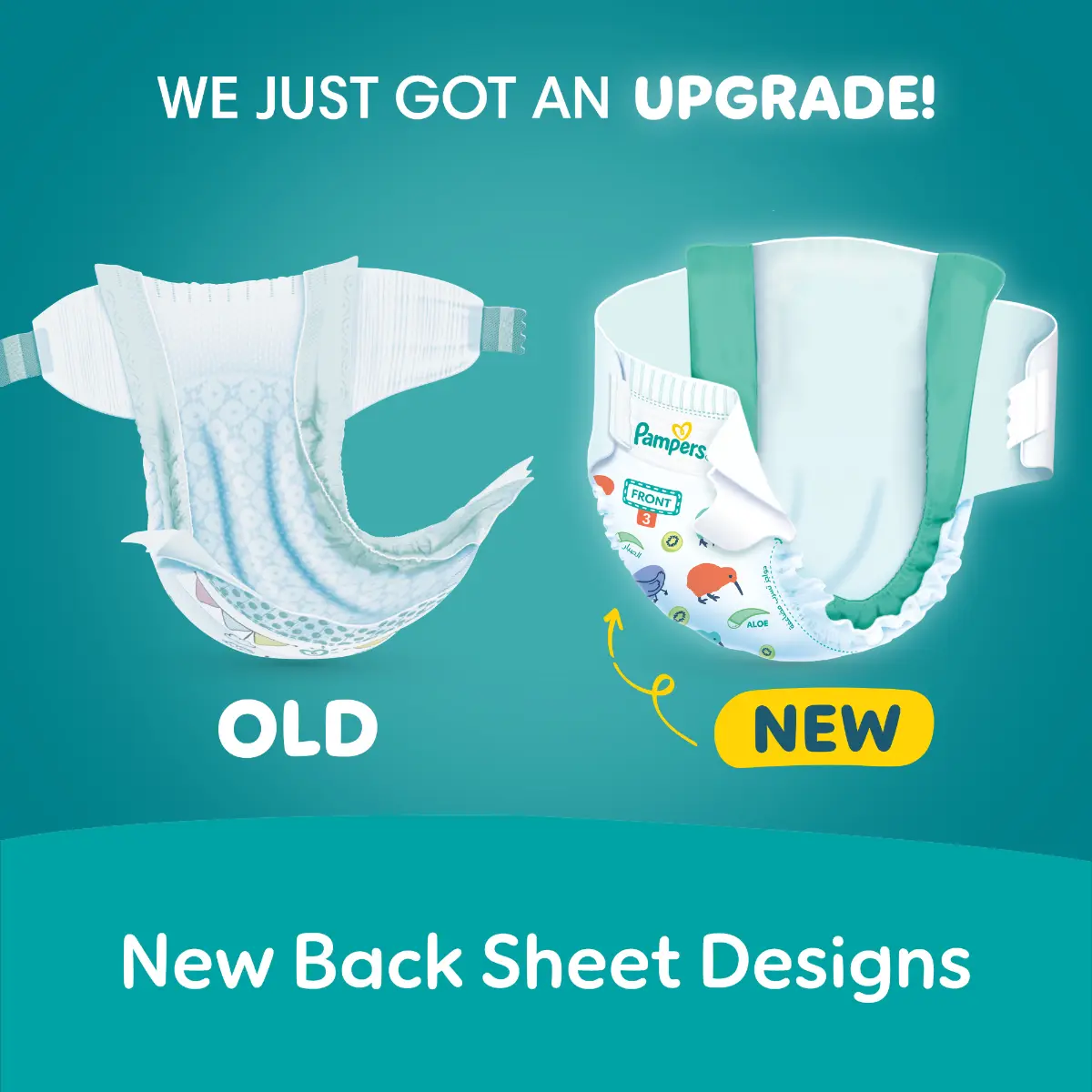 Pampers Diapers Rash Protection Taped Size 6 Aloe Vera Lotion  10 Diapers  - view 9