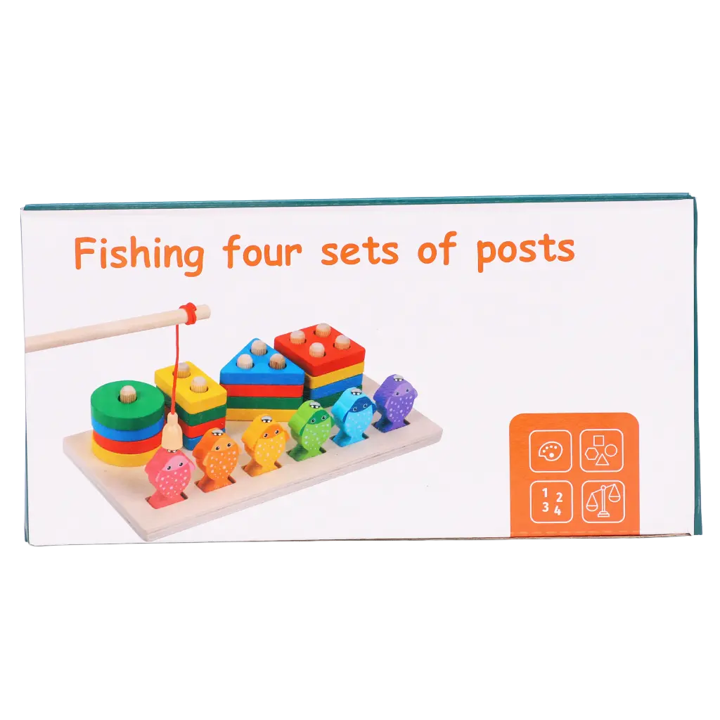 Wooden Fishing Column For Baby 2 In 1 - view 3