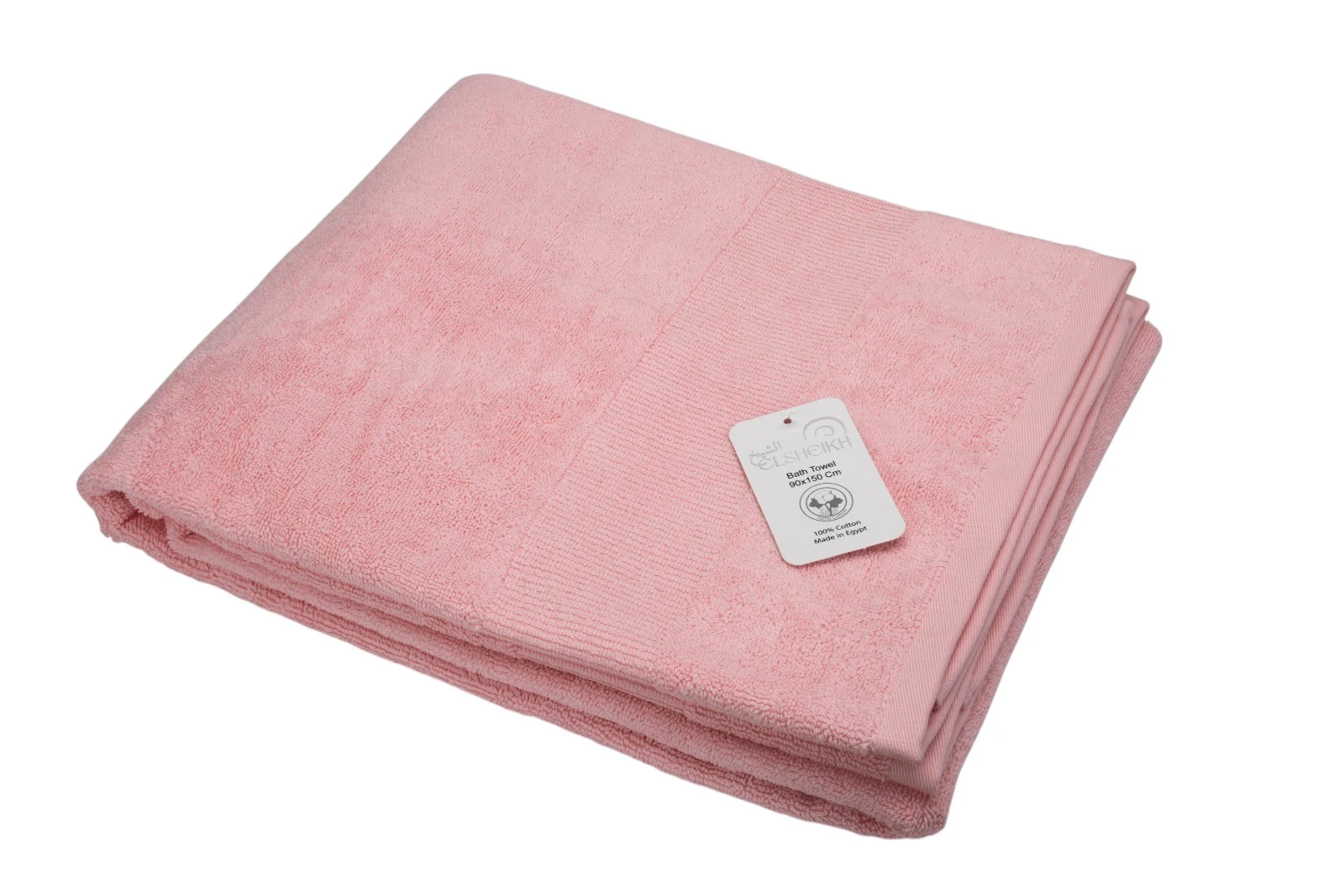 Elsheikh  Light Pink  Cotten Bath Towel Size 90*150  cm Weight 550 gm