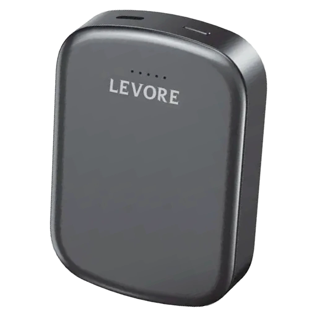 Levore 2 In 1 Magnetic Wireless Power Bank Pd 20W 10000 Mah Black