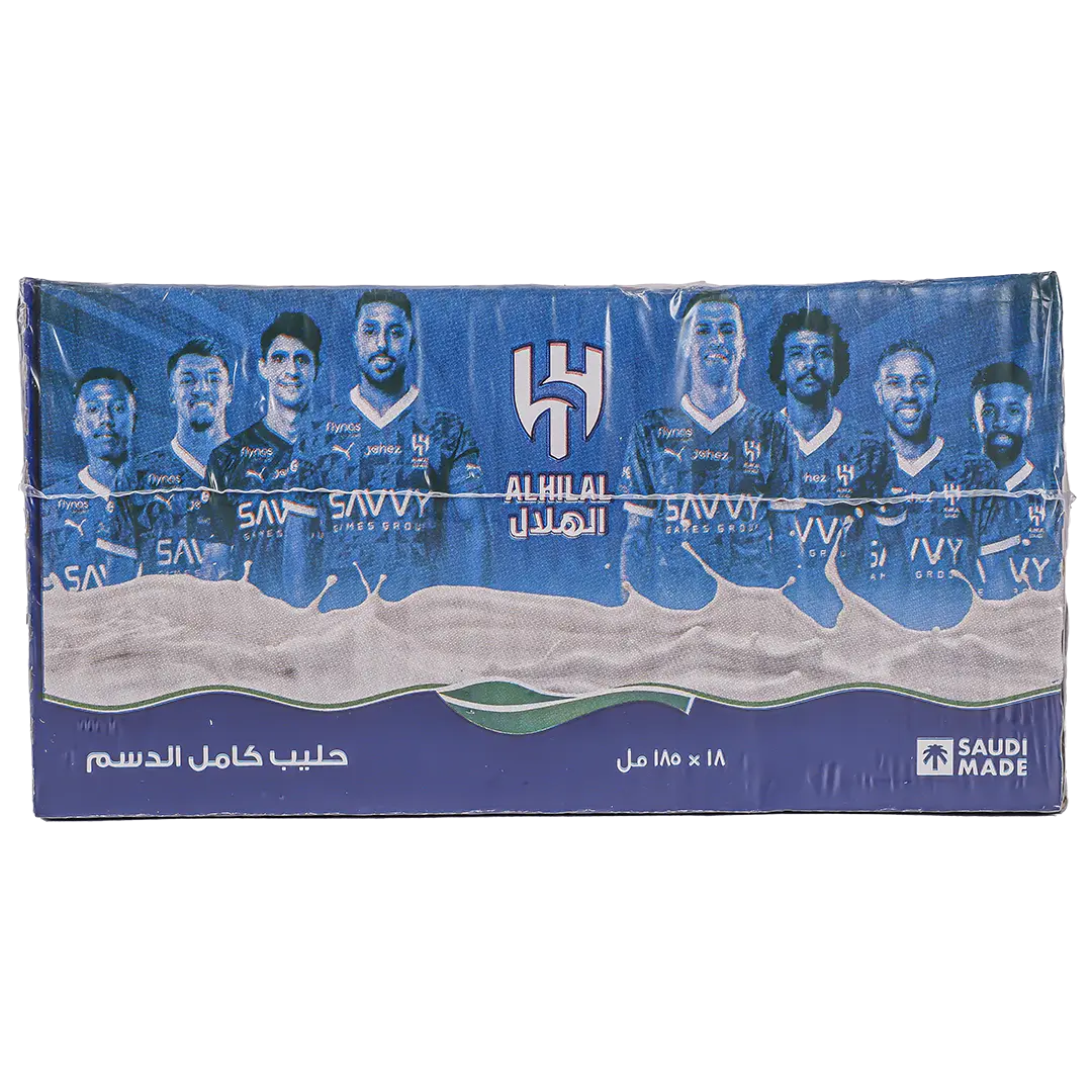 الهلال حليب كامل الدسم 18 حبة 185 مل - view 2