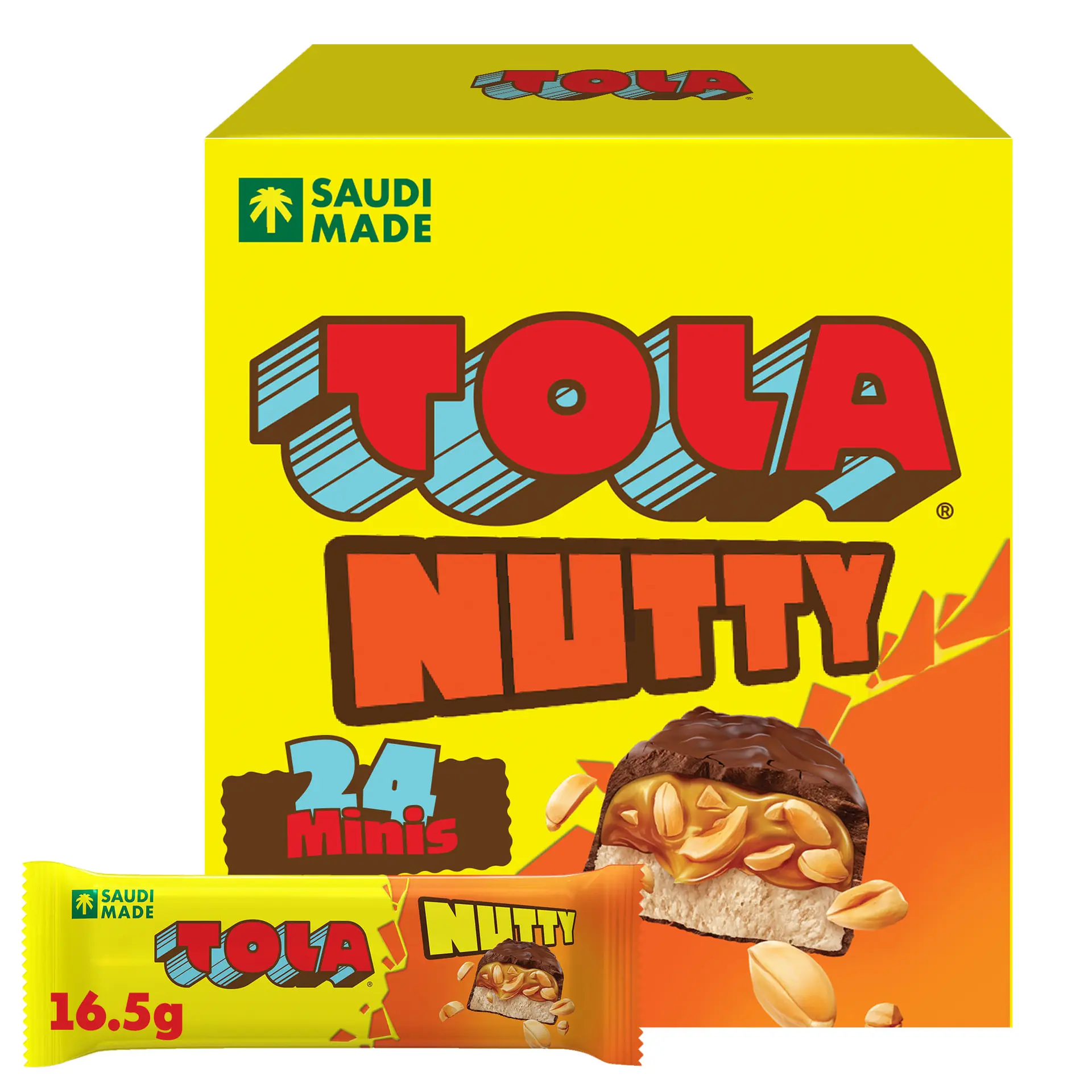 Tola Nutty Chocolate with Peanut Butter 24 pcs 16.5 gm - view 6