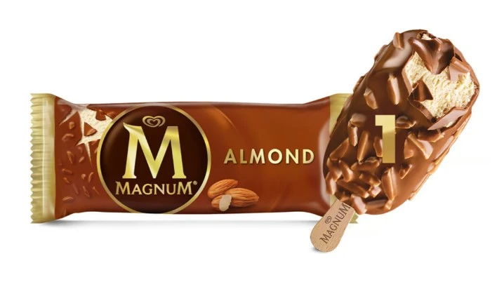Magnum Ice Cream Stick Almond 100 Ml