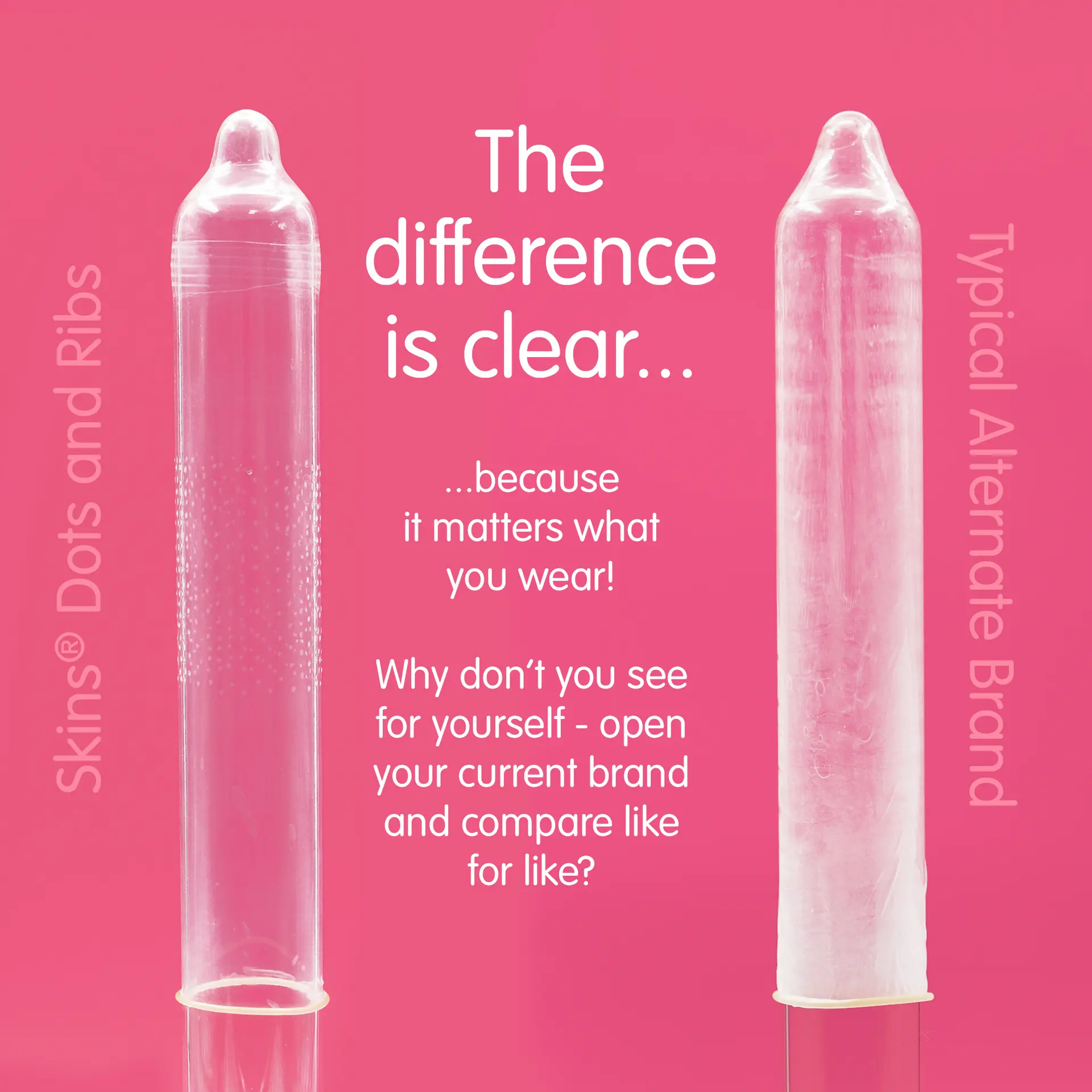 Skins Condom Dots & Ribs 4 Pack - view 8