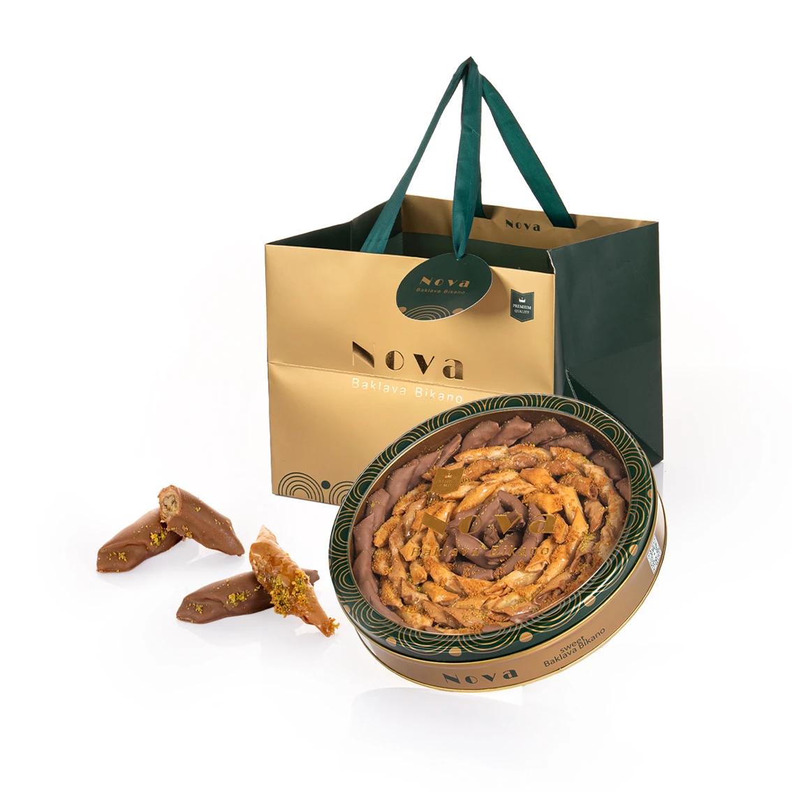 Rahash Guven Nova Baklava Round Box 