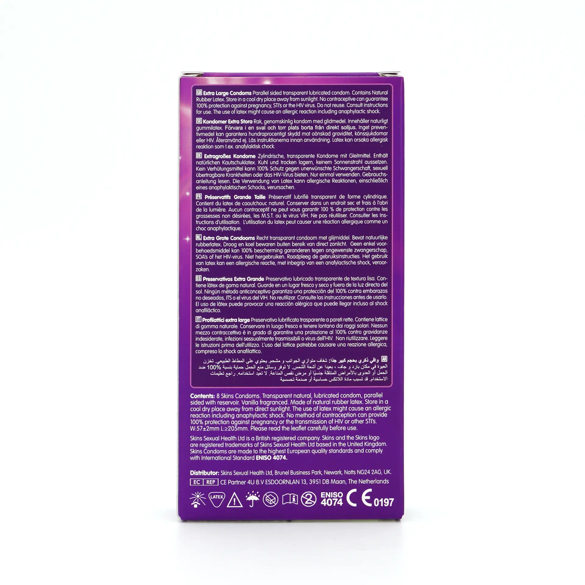 Skins Condom Extra Large 8 Pack - view 5