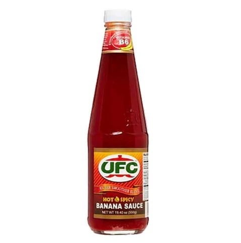 Ufc Banana Sauce Hot 550 gm