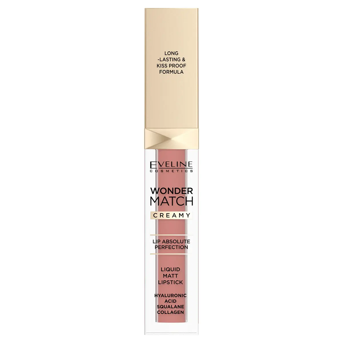 Eveline Wonder Match Creamy Liquid Matt Lipstick No  04 Carmel - view 2