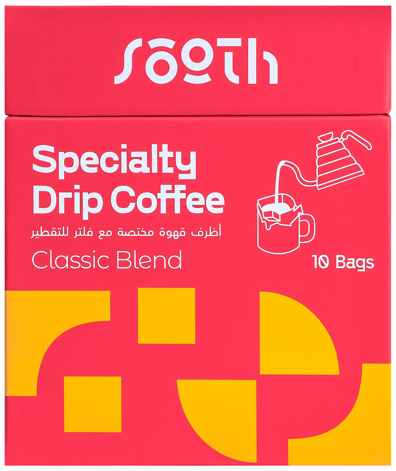 Sooth Specialty Drip Coffee Bags Classic Blend 10 pcs  - view 1