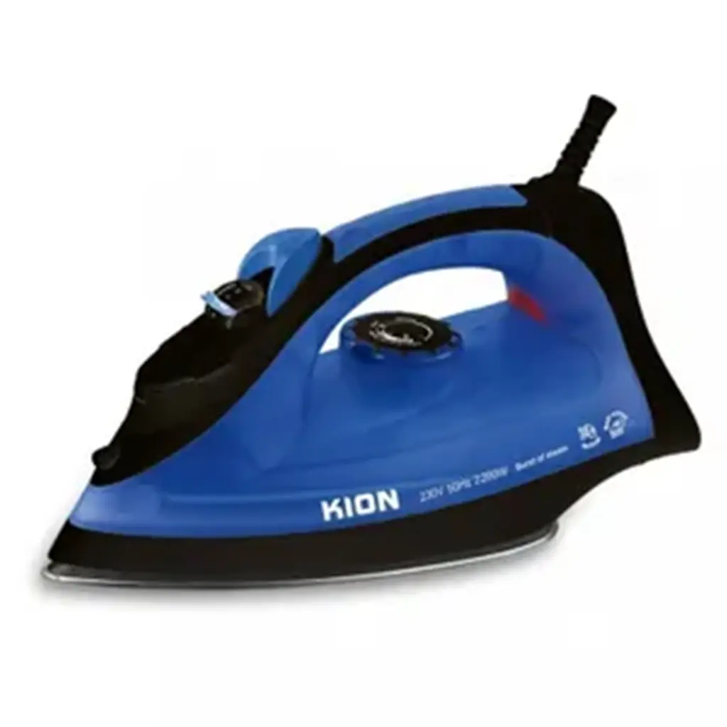 Kion Steam Iron 2200W 380Ml Ceramic Coating Soleplate & Swivel Cord & Self-Cleaning Function - view 1