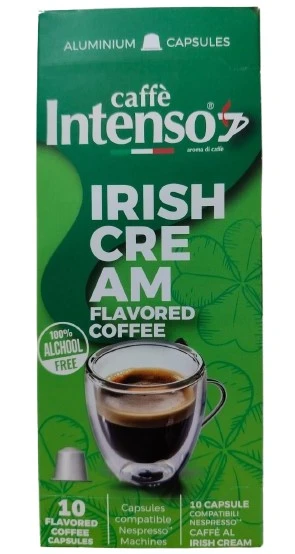 Intenso Irish Cream Flavoured Coffee Capsules 10 Capsules