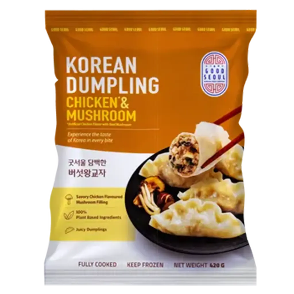 Good Seoul Chicken And Mushroom  Dumpling Frozen 420 gm - view 1